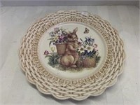 Cracker Barrel Plate - Easter Treasures / Large