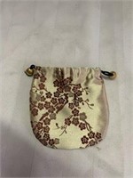 Ladies Draw-String Bag - Oriental Design