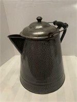 Vintage Enamelware Coffee Pot