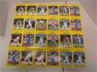 2000+ Baseball Cards in Sheets