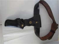 Vintage Leather Holster & Belt