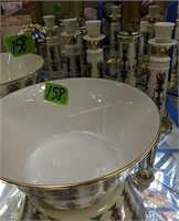 Lenox Lido Bowl, Candle Holders, Peppermill