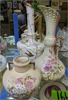 3 Vases. Royal Worchester Etc