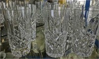 8 Waterford Crystal 5.5" Water Glasses