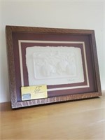 paper relief  (framed )