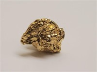 Possible Gold Nugget Tie Tack