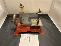 Vintage Metal Childs Sewing Machine
