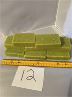 Handcrafted soap lot of 11 bars