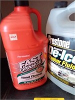 presto washer fluid/Fast orange hand cleaner