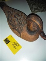 wooden duck decoy (William Willett)