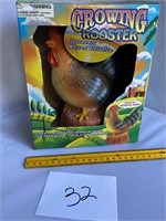 Rooster - battery powered