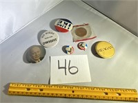 Presidential and Political Pins