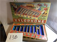 Vintage Xylophone w/Box