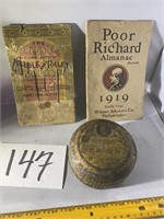 Collectible Lot- Almanac, World's Fair, Rawleighs