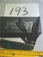 Bear & Bull Pocket Knife- 2 Blade