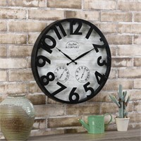 Shiplap 18" Wall Clock by FirsTime