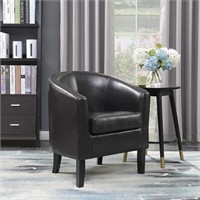 Club Chair Faux Leather