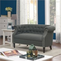 Chesterfield 54'' Rolled Arms Loveseat(See Notes)