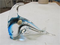 Murano art glass dolphin