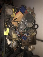 Tray w/ Various Car Parts, Hand Tools, And More