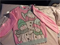 Women's 'CHILLIN WITH MY SNOWMIES' Holiday Sweater
