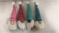 Ornaments 4 gnome, I mouse, 1 bunny