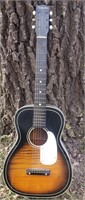 Silvertone Acoustic  Two Tone Guitar