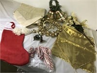 Large Bag of Christmas Ornaments ETC