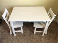 Children's Work Table with Chairs