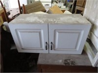 29 x 30 x 12 White 2 Door Cabinet