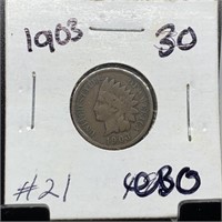 1903 INDIAN HEAD PENNY