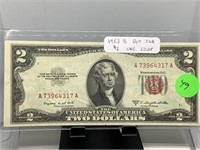 1953-B $2 RED SEAL NOTE
