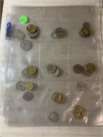 LARGE LOT OF FOREIGN COINS