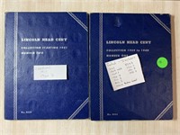 2 BOOKS OF LINCOLN HEAD PENNY BOOKS