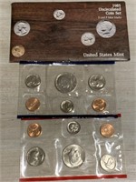 1985 UNCIRCULATED COIN SET
