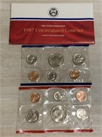 1987 UNCIRCULATED COIN SET