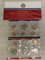 1987 UNCIRCULATED COIN SET