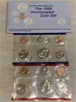 1998 UNCIRCULATED COIN SET