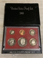 1981 PROOF COIN SET