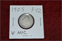 1905 Liberty V-Head Nickel