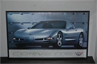 Large Framed Corvette Picture