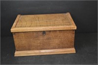 Antique Wooden Lockbox