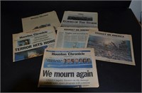 Lot of Historical Newspaper Headlines