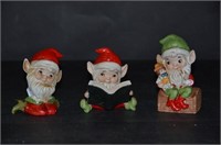 Vintage Homco Elf Collection