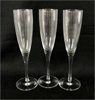 Tiffany and Co. Champagne Flutes