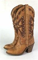 Miss Capezio Vintage 'Butterfly' Western Boots