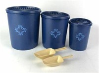 Tupperware Canisters and Hutzler Measuring Cups