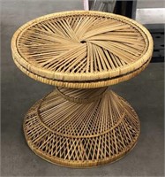 Wicker Side Table