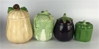 H& HD Vegetable Shaped Canisters