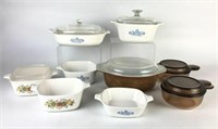 Pyrex, Vision & Corning Ware Casseroles